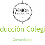 Conducción colegiada de Visión Legislativa, comunicado (2may17)