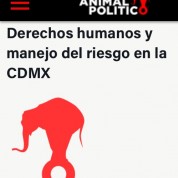 DDHH y Manejo del Riesgo en la Ciudad de México, 20jul17