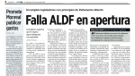 Reforma, Falla ALDF en apertura zoom, 15jun16